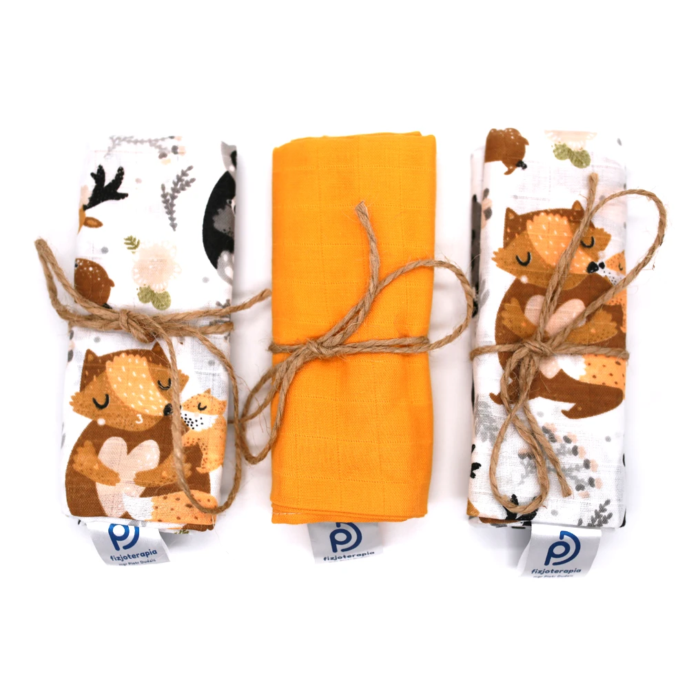 Pieluszki muślinowe 100% bawełna - obrazek 4