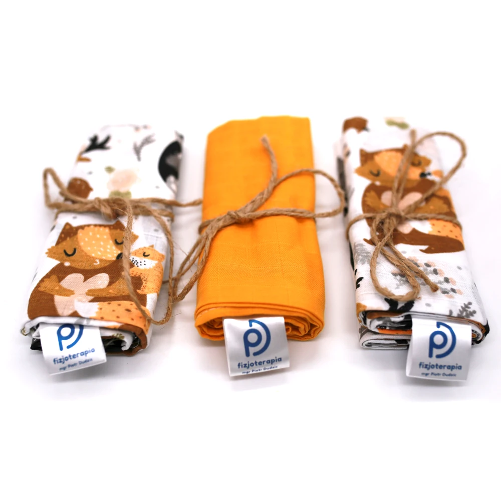 Pieluszki muślinowe 100% bawełna - obrazek 5