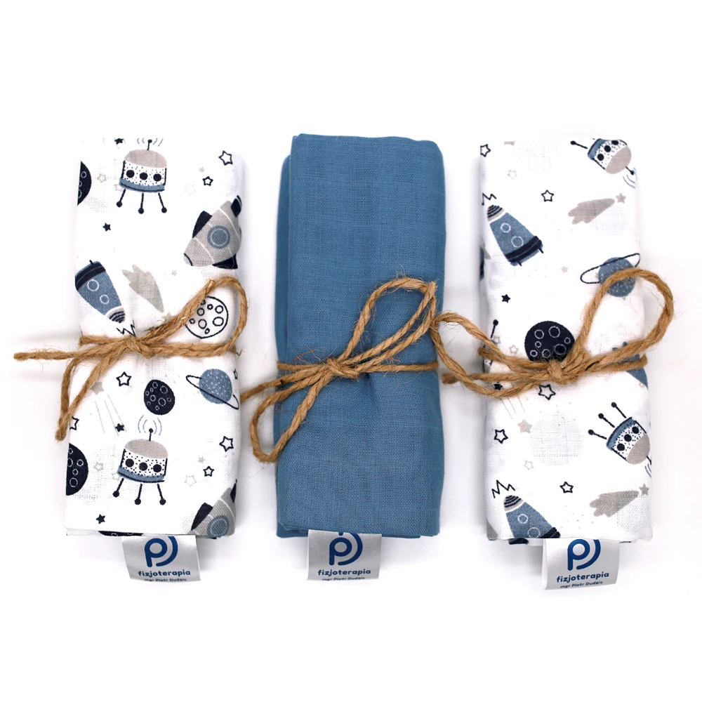 Pieluszki muślinowe 100% bawełna - obrazek 10